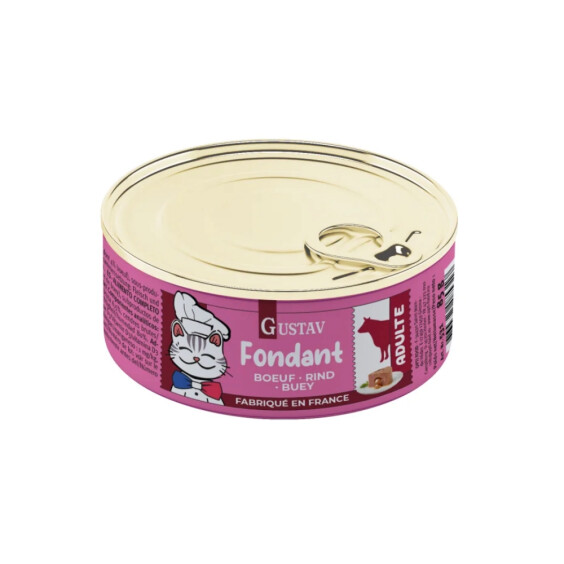 GUSTAV Pâtée fondante chat adulte 85 g