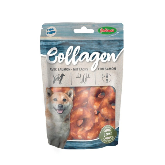 Friandises Rings de collagène pour chien Bubimex