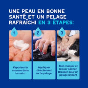 Mousse sans rinçage Douxo hypoallergénique chien 150 ml