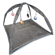 Parc d’activité pour chat avec 4 jeux