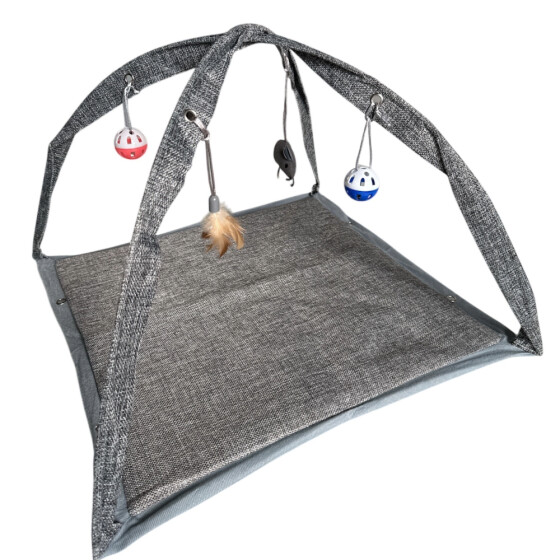 Parc d’activité pour chat avec 4 jeux Mon Ami Luki