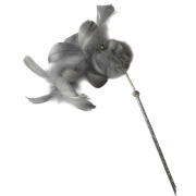Canne à pêche pour chat avec plumes Mon Ami Luki
