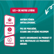 Litière de silice minérale 3.8L