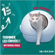 Litière de silice minérale 3,8 L Mon Ami Luki