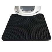 Tapis de toilette pour chat Gris – 48 × 43 cm