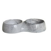 Double gamelle pour petit chien & chat mélaminé Mon Ami Luki