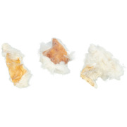 Friandise naturelle peau de lapin avec fourrure