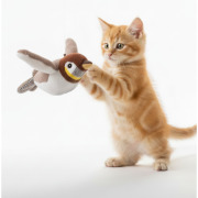 Jouet oiseau interactif pour chat rechargeable Mon Ami Luki