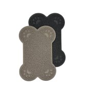 Tapis de gamelle chien forme os