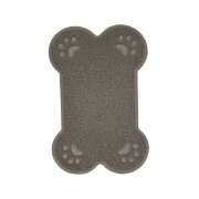 Tapis de gamelle chien forme os