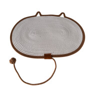 Tapis griffoir chat avec corde et balle