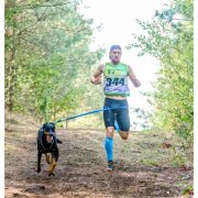 Ceinture baudrier Inlandsis aircross pour canicross, skijoring, canirando