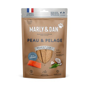 Friandises barres peau & pelage chien au saumon 80 g