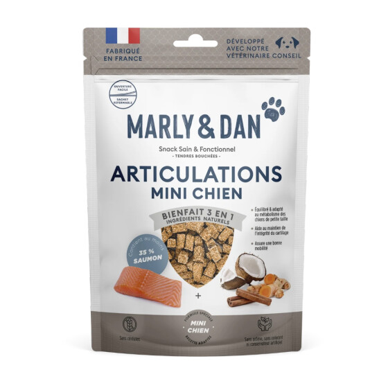 Friandises articulation mini chien 50 g