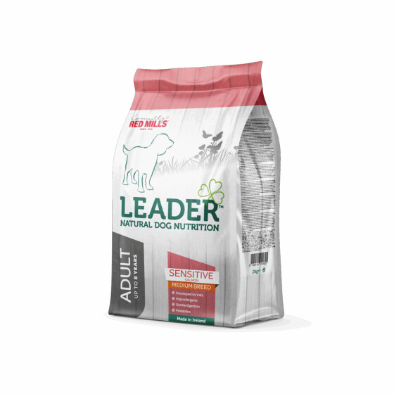 RED MILLS Croquettes pour chien Leader Sensitive Saumon Adulte Medium