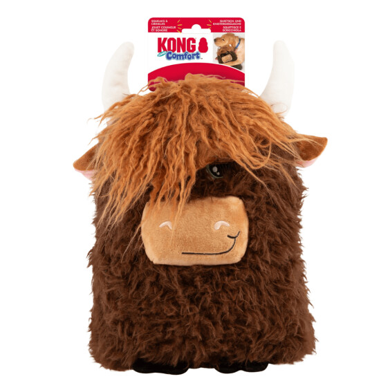 KONG Peluche Comfort Jumbo Highland XL pour chien (36,8 cm)