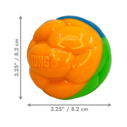 KONG Twistz High-Viz Ball balle flottante phosphorescente