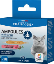 Francodex Ampoules Anti-Stress Chat 18 x 1 ml – Apaisant