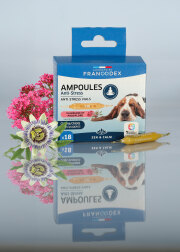 Francodex Ampoules Anti-Stress Chien 18 x 1 ml – Apaisant