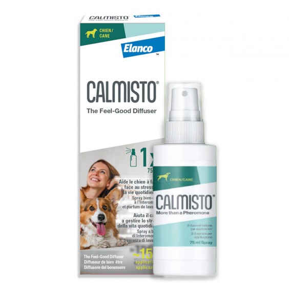 Spray anti-stress à l'intéromone de bien-être pour chien 75 ml