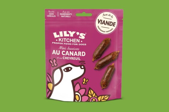 Lily’s Kitchen Mini saucisses de canard & chevreuil chien 70 g