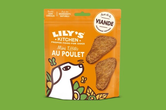 Lily’s Kitchen Mini Effilés au Poulet (Jerky) Chien 70 g