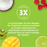 Tropiclean shampoing hydratant et fortifiant 3 en 1 355 ml