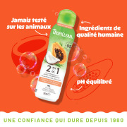 Tropiclean shampoing et après-shampoing 2 en 1 papaye 355 ml