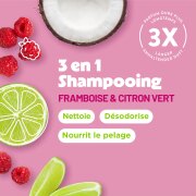 TropiClean shampoing désodorisant et revitalisant 3 en 1