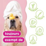 TropiClean shampoing désodorisant et revitalisant 3 en 1