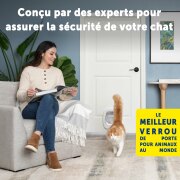 Chatière pour grands chats PetSafe 4 positions GentleClose