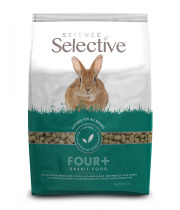 Selective Four+ Rabbit Food - Aliment complet pour lapin senior