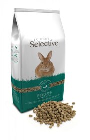 Selective Four+ Rabbit Food - Aliment complet pour lapin senior