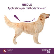 Vectra 3D Chien - Pipettes antiparasitaires contre puces