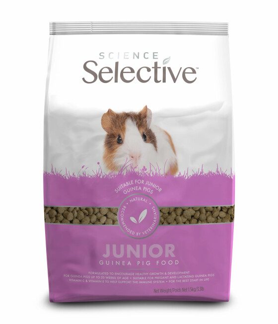 Science Selective Junior - aliment pour cochon d'Inde