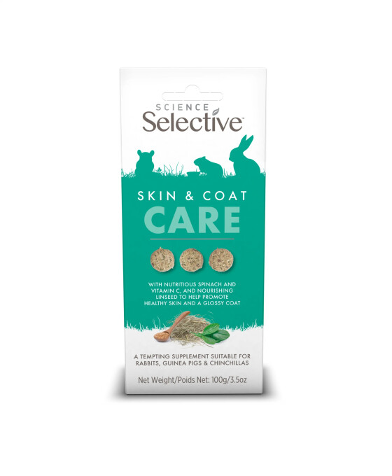 Science Selective Skin & Coat Care - friandises petits herbivores
