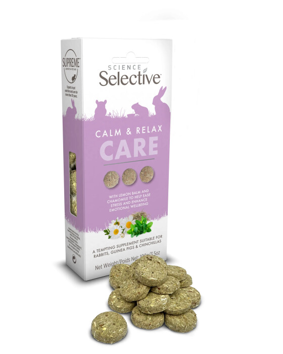 Friandises Calm & Relax Care pour lapin et rongeurs