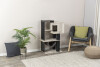 Trixie CityStyle - Arbre à chat design avec hamac et abri