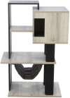Trixie CityStyle - Arbre à chat design avec hamac et abri
