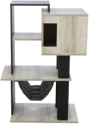 Trixie CityStyle - Arbre à chat design avec hamac et abri