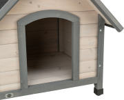 Trixie Niche pour chien Cottage en bois gris pour extérieur