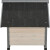 Trixie Niche pour chien Cottage en bois gris pour extérieur
