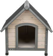 Trixie Niche pour chien Cottage en bois gris pour extérieur