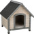 Trixie Niche pour chien Cottage en bois gris pour extérieur