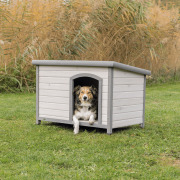 Trixie Niche pour chien Classic en bois avec toit ouvrant