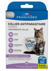 Francodex collier antiparasitaire à l'icaridine pour chat