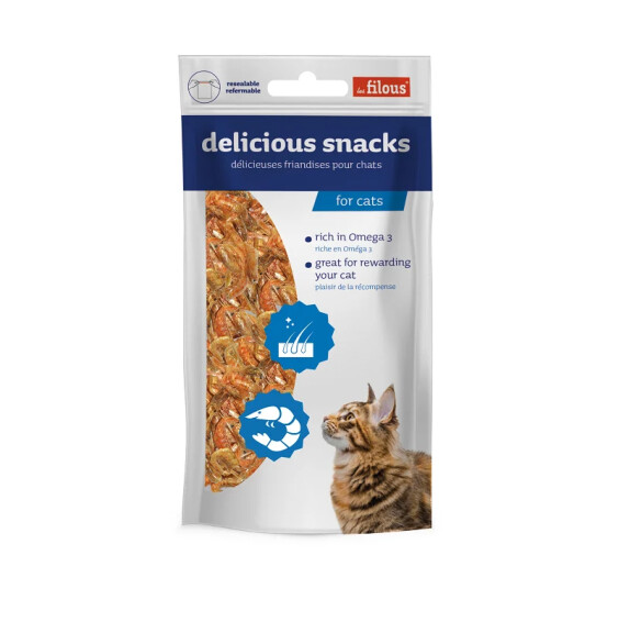 Crevettes séchées pour chat