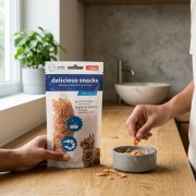 Crevettes séchées pour chat