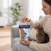 Crevettes séchées pour chat