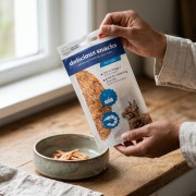 Crevettes séchées pour chat